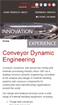 Mobile Screenshot of conveyor-dynamics.com